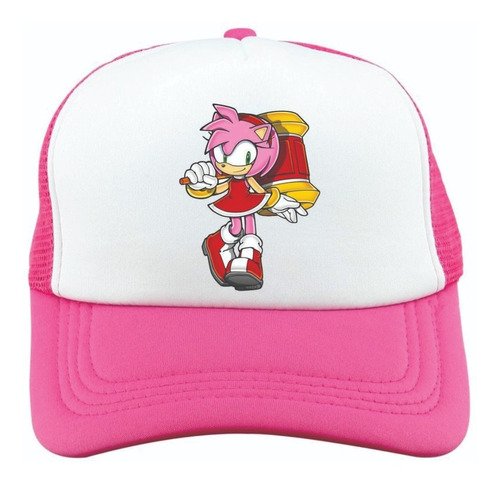 Gorra Sonic Personalizada Fiestas Cumpleaños