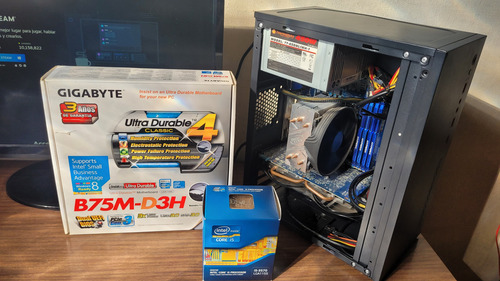 Computadora Pc Middle Gamer I5 Hd 7850 16gb Ssd240 (Usado)