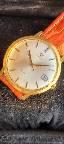 Relógio Omega A Corda Em Ouro Maciço Masculino Marrom Dourado Dourado (Usado)