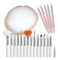 Comprar Auocattail Nail Art Design Tools 15pcs Painting Brushes S...