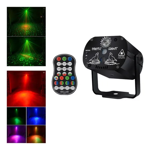 comprar M Controle Remoto+canhão Laser Luzes Efeitos Festau002F