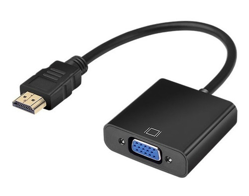 Adaptador Conversor Hdmi A Vga - Accesorios Audio