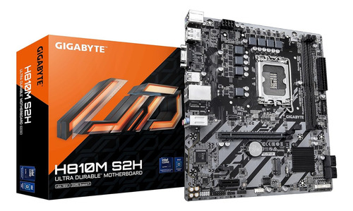 Motherboard Gigabyte H810m S2h Intel H810 Lga 1851 Micro-atx