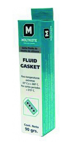 Molykote Junta Fluida De Caucho De Silicona Fluid Gasket 90g