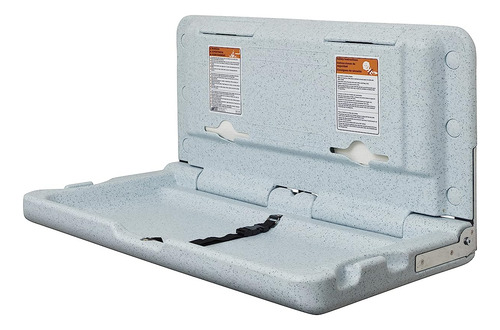 Horizontal Wall-mounted Baby Changing Station, Wall-mounted,