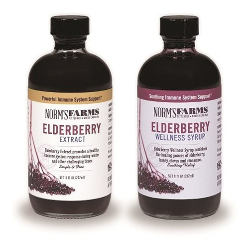 Norma Granjas Suplemento De Dos Pack, Elderberry Wellness