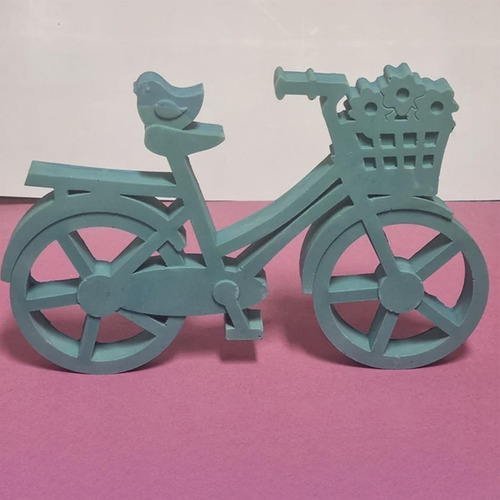Molde De Silicona For Bicicleta, Llavero, Molde De Silicona