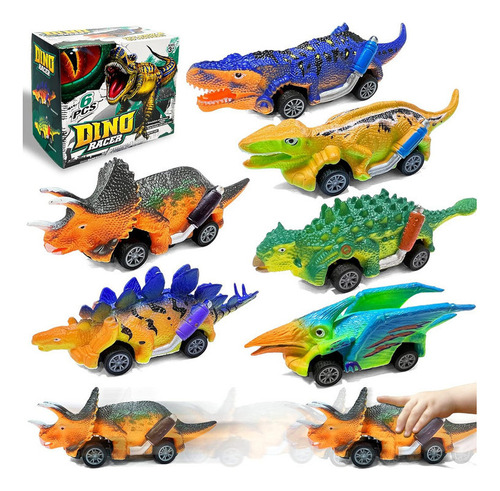 Coche Animal Dinosaurio De Fricción Coche Animal Dinosaurio