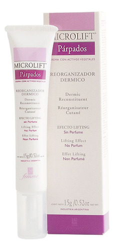 Microlift Parpados Crema Reorganizador Dermico 15g Lagos