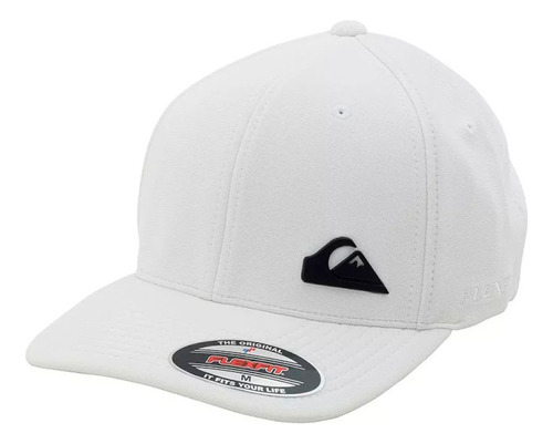 Boné Quiksilver Plate - White