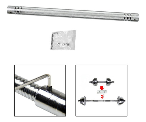 Conector De Barra De Haltere De Substituição De 50