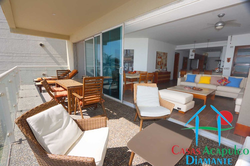 Imagen 16 de 30 de Cad Ocean Front 201. Depa De Playa Con Terraza Y Vista Al Mar
