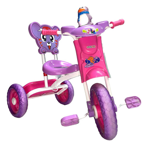 Triciclo Pingüino Rosa Trendy Kids