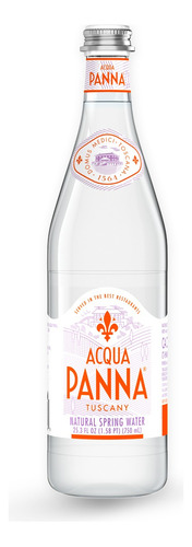 Agua Acqua Panna, 750 Ml. Agua Mineral Natural