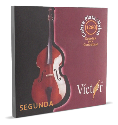 Cuerda Suelta 2da. P/ Contrabajo Cal. 12 Victor 1281