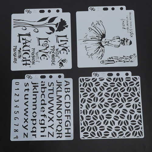 Tablero De Dibujo, Plantilla De Pintura, 16 Piezas, Punteado