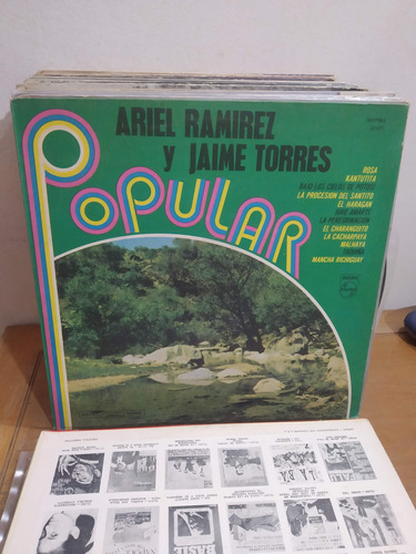 Ariel Ramirez Y Jaime Torres - Popular - Vinilo Lp