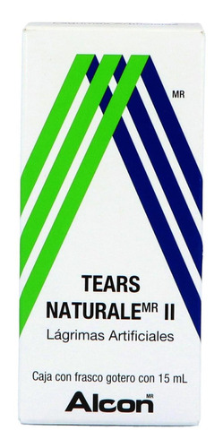 Imagen 1 de 3 de Tears Naturale Ii Caja Con Frasco Gotero Con 15 Ml