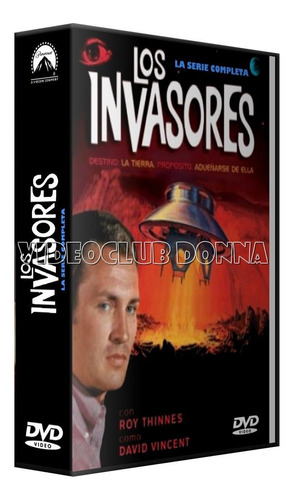 Los Invasores Invaders Serie Completa 1/2 Latino Dvd