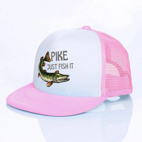 Gorra De Béisbol Pike Fishes Hunter Pike Just Fish It Fish