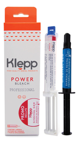 Blanqueamiento Klepp Power Bleach 35% + Barrera Gingival Dam