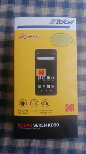 Kodak Seren Kd50 32gb Negro/amarillo Nano Sim Telcel