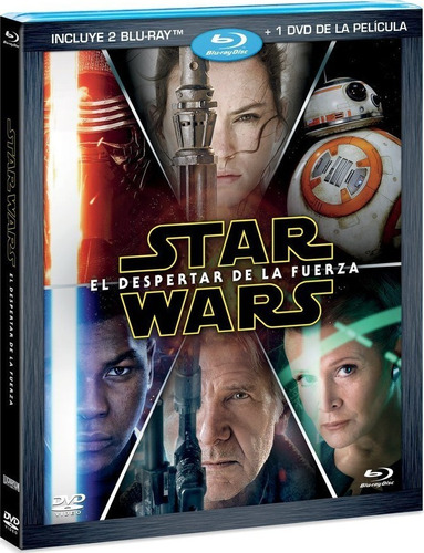 Star Wars Episodio 7 El Despertar De La Fuerza Blu-ray + Dvd