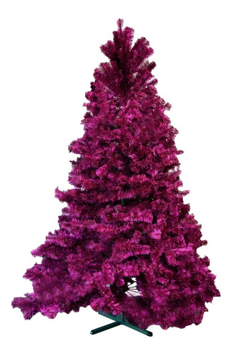 Árbol De Navidad Fucsia 2.20 Mts