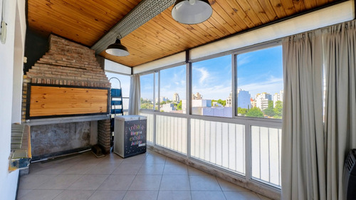 Venta 2 Ambientes Balcón Con Parrilla Vista Todo Luz Amplio