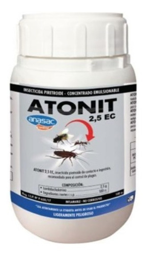 Insecticida Atonit 2,5 Ec 100 Cc Anasac