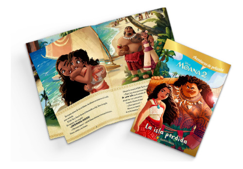 Libro Isla Perdida (moana 2 - Disney)