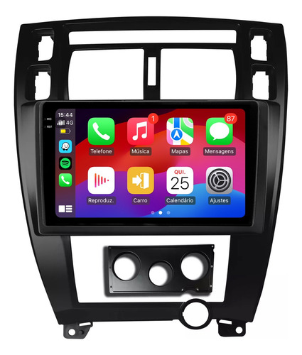 Central Multimidia Tucson 06/16 9p Android 2gb 64gb Carplay