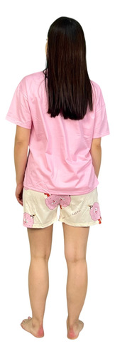 Pijama Mujer Sunpijam Short Unitalla Suave Tacto Algodón