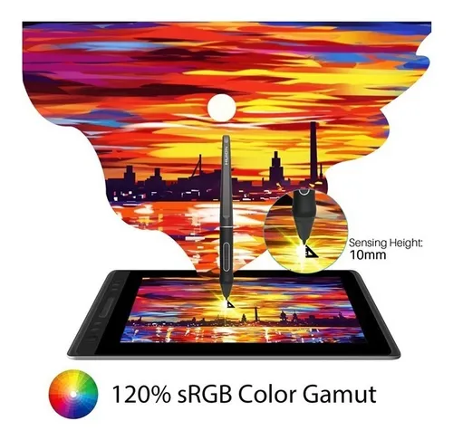Tableta Digitalizadora Huion Kamvas Pro 13 Gt-133 Black