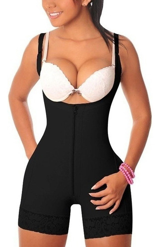 Mujer Lift Butt Full Body Shaper Underbust Corsé Shapewear