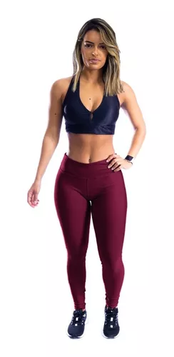 Calça Legging Suplex Feminina Moda Fitness Pronta Entrega