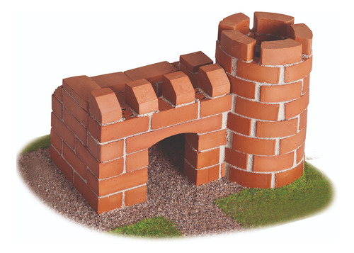 Castelo Pequeno - 100 Pçs - Tijolinhos Teifoc