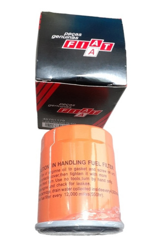 Imagen 2 de 5 de Filtro Aceite Fiat Uno Palio Siena Fire 1.3 16v / 1.4 8v