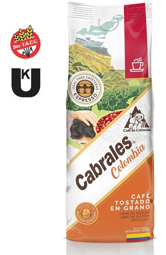 Cafe Grano Cabrales Colombia 1kg Tostado