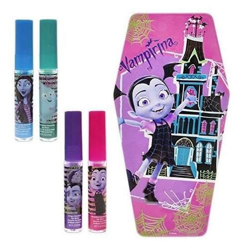 Townleygirl Vampirina Super Sparkly Lip Gloss Set Para Niña