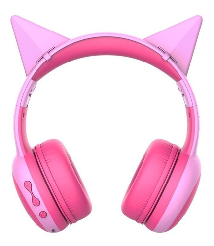 Auriculares Orejas De Gato Bluetooth Limitador Volumen Niños