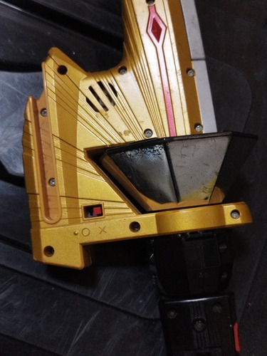 Katana Shinkenmaru Power Ranger Samurai Spin Sword Bandai Dx Dourado-escuro