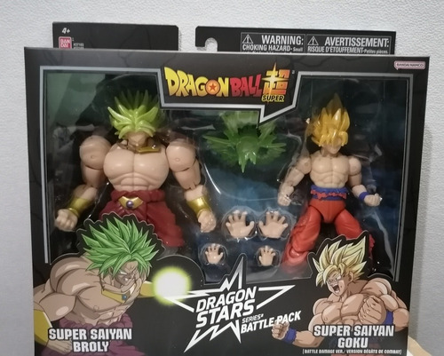 Dragon Stars Pack Super Saiyan Goku Vs Super Saiyan Broly