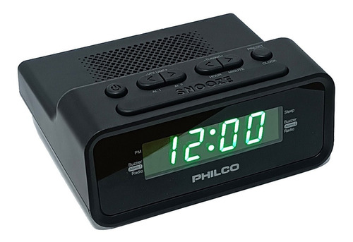 Radio Despertador Philco Par1006 Alarma Dual Circuit