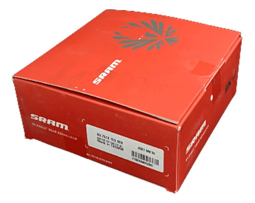 Caja de cambios trasera Sram Sx Eagle 12v 2021 de aluminio negro