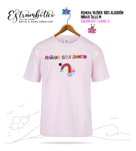 Remera Adolescente * Mañana Será Bonito * Dtf * Karol G