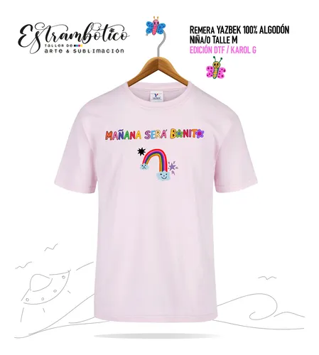 Remera Adolescente * Mañana Será Bonito * Dtf * Karol G