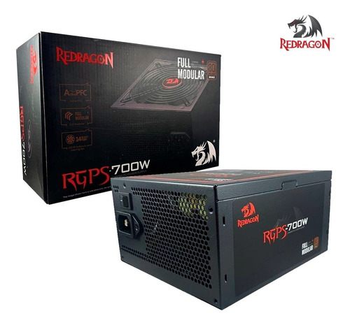 Fuente De Poder Redragon 700w Certifi 80+ Br - Sku:gc-ps005