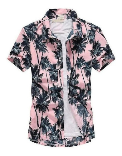 Camisas Florais Havaianas Masculinas De Talla Grande