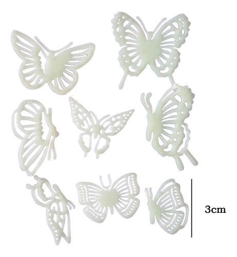 Calcomanía De Pared Luminosa Para Decoración En La Oscuridad